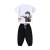 Boys' Suit 2021 New Summer Middle and Big Children Korean Style Boys Fashion Letters Two-Piece Casual One Piece Dropshipping