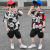 Children's Clothing Boys' Summer Suit Children and Teens Short Sleeve Casual Two-Piece Suit Children Boys' Short Fashionable