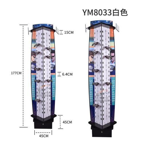 original floor-standing rotating storage sunglasses glasses display rack optical showcase shelf sunglasses display rack shelf