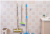 Non-Marking Mop Clip No Punching Hang Broom Rack Hook Holder Strong Seamless Bathroom Wall-Mounted Storage Rack