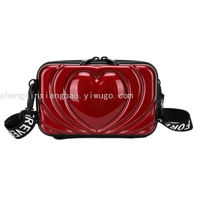 Bag Cosmetic Bag New Women's Bag Shoulder Bag Texture Ins Fashion Simple All-Match Small Square Bag Messenger Bag