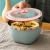  Household Stainless Steel  Noodle Bowl Student Dormitory with Lid Instant Noodles Cup Lunch Box Lunch Box Eating Bowl