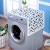 Cotton and Linen Roller Washing Machine Cover Towel Bedside Table Cover Cloth Single and Double Doors Refrigerator Fabric Microwave Oven Dust Towel