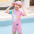 New Girls Swimwear Siamese Cute Princess Child Baby Girl Swimsuit Korean Children's Surf Clothes Fashion Wholesale