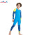 Swimsuit One-Piece Swimsuit for Children Women's Long-Sleeved Sun Protection Quick-Drying Student Diving Suit Boys' Snorkeling Hot Spring Swimsuit