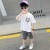 Boys Summer Suit Handsome Children's Clothing 2021 New 4 Children's Summer Clothes 5-Year-Old Boy Short Sleeve Fashionable Korean Style
