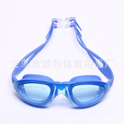Summer Hot Sale Professional Waterproof Anti-Fog HD Goggles Adult Swimming Glasses Men and Women Electroplating Goggles Wholesale