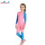 Swimsuit One-Piece Swimsuit for Children Women's Long-Sleeved Sun Protection Quick-Drying Student Diving Suit Boys' Snorkeling Hot Spring Swimsuit