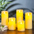 Paraffin Simulation Led Electronic Candle Wedding Hotel KTV Remote Control Electric Candle Lamp Smoke-Free Swing Candle