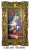 Factory Direct Sales Photo Frame Oil Painting Arch Plate Mirror Decorative Painting European Photo Frame