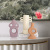 Nordic Morandi Special-Shaped Ceramics Vase Flower Arrangement Decoration Living Room Dining Room Model Room B & B Designer Model Decoration