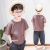 Children's Suit Summer 2018 New Child and Teen Boys Korean Style Casual Plaid Lightweight Breathable Short Sleeve Cotton and Linen Two-Piece Suit