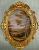 Factory Direct Sales Photo Frame Oil Painting Arch Plate Mirror Decorative Painting European Photo Frame