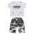 Internet Celebrity Boys Summer Suit 2021 New Western Style Children's Summer Short Sleeve Children Boys Handsome Korean Style Fashion