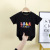 Children's T-shirt Boys and Girls Short Sleeve Summer 2021 New B Children's Children Toddler Baby Clothes Fashion Brand T-shirt