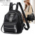 Soft Leather Backpack for Women  New Year Fashion Leisure Travel Small Bag Korean Style Multi-Purpose Diamond-Embedded Goddess Backpack