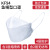 Korean N95 Mask Men's and Women's Disposable KN95 Black Custom 3D Fish Mouth KF Protection 94 Dustproof Spot