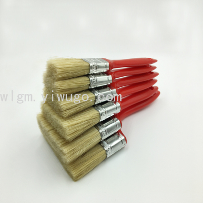 Plastic Handle Dust Sweeping Pig Bristle Soft Brush Long Hair 34-Inch Extra Thick No Hair Shedding Odorless Painting