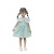 Girls' Summer Plaid Summer Dress Children's Summer Thin Fashionable Princess Dress Baby Toddler Summer Dress