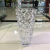 2Factory Direct Sales High White Crystal Glass Lucky Bamboo Lily Hydroponic Vase Creative Gift Ornament Decoration Craft
