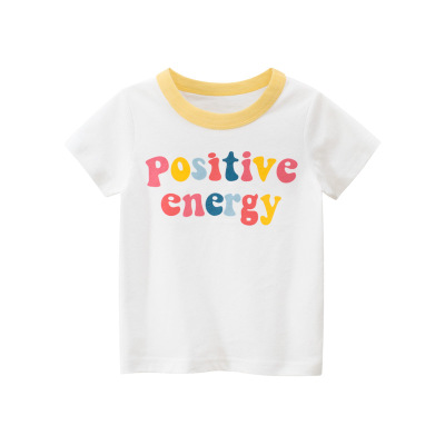 Children's Clothing Summer New 27home Girls' Short-Sleeved T-shirt Factory Direct Sales Cartoon Baby Clothes One Piece Consignment