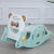 New Exotic Children's Indoor Slide Rocking Horse Basketball Stand Three-in-One Plastic Boys and Girls Home Amusement Park Toys