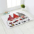 Cross-Border Christmas Snowman Santa Claus Bedroom Corridor Carpet Non-Slip Soft Door Mat Suitable for Living Room and Kitchen