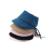 Korean Style Bow Bucket Hat All-Match Sun Hat with Wide Brim Sweet Solid Color Adjustable Buckle Bucket Hat Children