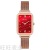 New Ins Style Small Green Watch Nordic Style Twill Fashion Roman Scale Mesh Strap Watch All-Match Women's Watch