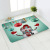 Cross-Border Christmas Snowman Santa Claus Bedroom Corridor Carpet Non-Slip Soft Door Mat Suitable for Living Room and Kitchen