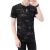 Men's 2021 New Short-Sleeved T-shirt Men's Personality Fashion Ins Trendy Loose Hong Kong Style Men's Fashion Clothes Trendy