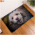 EBay Amazon E-Commerce New Popular Floor Mat Door Mat European and American Flannel 3D Cute Cartoon Dog Door Mat