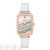 Fashion Simple Graceful Mori Style Watch Female Malachite Texture Dial Ladies Small Square Watch Factory Direct Sales