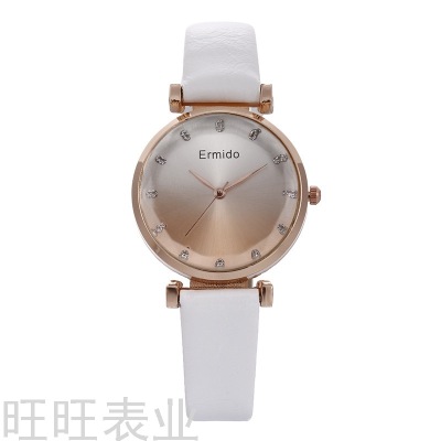 Popular New Fashion Casual Women's Student Watch Gradient Color Women's Rhinestone Fashion Women's Watch Quartz Watch