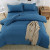 Hotel Bed & Breakfast Room Cloth Product Pure Color Washed Cotton Bedding Cloth Product Four-Piece Quilt Cover Bed Sheet