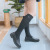 Women's Socks JK Uniform Knee-Length Calf Socks Black Knee-High Socks Cotton High-Calf Socks Japanese College Style Students' Socks