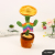 Dancing Cactus Toy Sand Carving Trending on TikTok Same Plush Twist Singing Happy Birthday Gift
