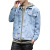 2021 Spring New Men's Denim Coat Korean Fashion Loose and Handsome Top Clothes Casual Workwear Jacket