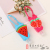 Cute Fruit Instant Hand Sanitizer Bottle Sterilization Disinfection Portable Portable Small Bottle Can Carry Antibacterial Hanging Cover Fire Extinguisher Bottles