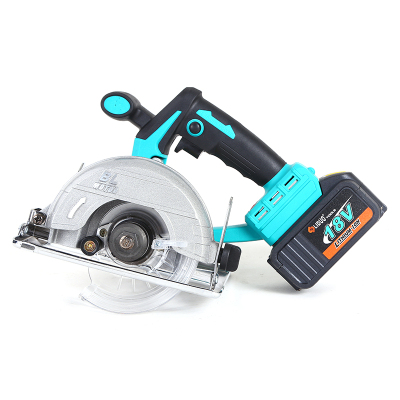 Brushless Rechargeable Cutting Machine Electric Circular Saw Wood Woodworking Lithium Battery Portable Saw Stone Cutting Machine Available Dongcheng Battery