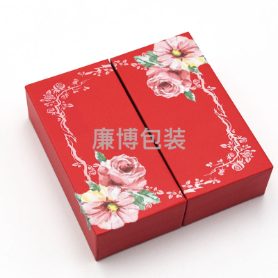 Festive Gift Box Packaging Box Customized High-End Gift Box Wholesale Factory Direct Sales