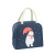 Insulated Lunch Box Bag Handbag Students Work Hand Bag Thickened Aluminum Foil Strip Lunch Bag Cartoon Bento Bag