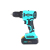 Brushless Impact Electric Hand Drill Rechargeable Lithium Battery Household Hand Drill Small Pistol Drill Multifunctional Electric Screwdriver Electric Switch