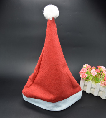 Foreign Trade Non-Woven Christmas Cap Gift Decoration Children Adult Christmas Hat Christmas Party Performance Cap