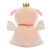 New Cute Love Jingdang Pig Plush Toy Sitting Style Crown Angel Pig Figurine Doll Doll Pillow Wholesale