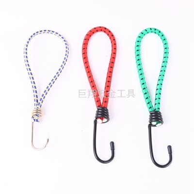 Luggage Rope Outdoor Camping Tent Rope Tighten Rope Fixed Rope Elastic Rope Pull Rope Hook Tent Accessories