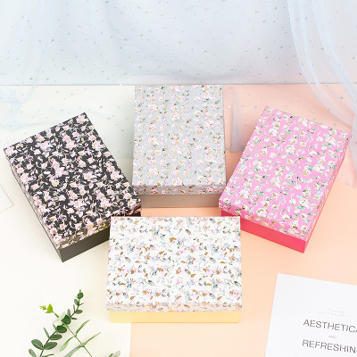 Spot Tiandigai Gift Box Set High-End Wedding Gift Box Rectangular Holiday Event Gift Box Customizable