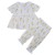 Girls' Lace Pajamas Summer 2020 New Baby Girls' Children Cotton Short Sleeve Homewear Set Thin Air Conditioning Room Clothes Fashion