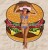 Polyester Beach Mats Tapestry 150cm Hamburger Fruit Print Picnic Mat Beach Blanket for Outdoor Hiking Travel Camping Mat