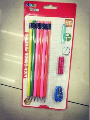 Student Practical Stationery Set Pencil Holding Device Pencil Sharpener Set